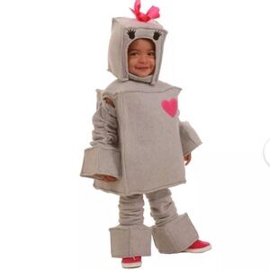 🤖 Toddler Girl Rosalie the Robot Costume (4T) 💓